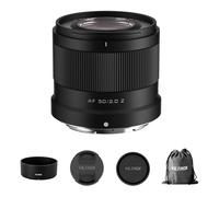VILTROX 50mm F2.0 Objetivo de Cámara Z-Mount para Nikon, Lente Prime Estándar con Autofocus para Nikon Z ZFC Z30 Z50 Z5 Z6 Z6II Z7 Z7II Z8 Z9