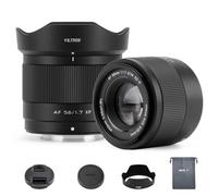 VILTROX 56 mm F1.7 APS-C Lentes con Enfoque Automático para Cámaras con Montura Fuji X Lente Estándar con Gran Apertura Compatible con Fuji X-T5,X-T4,X-T30 II,X-S10,X-T200,X-T30,X-H1,X-H2,X-T3
