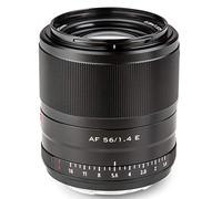 VILTROX 56mm F1.4 STM Objetivo Enfoque automático APS-C Objetivo de Retrato Compatible con Sony E-Mount APS-C-Format sin Espejo Cámaras A6500 A6300 A6000 A7RⅣ A7RⅢ A7Ⅲ A7RⅡ A7Ⅱ A7S A7R