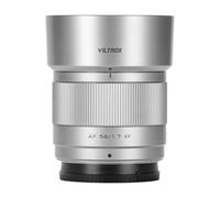 VILTROX 56mm F1.7 XF, AF 56mm f/1.7 para Montura Fuji X, Objetivo APS-C para Fuji X-T5 X-T4 X-T30 II X-S10 X-T200 X-T30 X-H1 X-H2 X-T3 X-M5, Plata