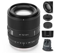 VILTROX 75mm F1.8 EVO montura E de para Sony E, lente de enfoque automático Prime de gran apertura APS-C para Sony con montura E A7IV ZV-E1 A7CII A7RV FX3 A7SIII A7CR A7III A7C A1 A7RIV A9 A9II A7RIII