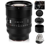 VILTROX 85mm F1.4 Pro FE Lente de fotograma Completo para Sony E, Teleobjetivo Mediano de Gran Apertura y Enfoque automático para Sony E-Mount A7IV A7C A9III A1 ZV-E1 A7SIII A7RII A7III A7RIII A7RIV