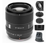 VILTROX 90mm F2.2 EVO XF-Mount para Fuji, APS-C Autofocus Teleobjetivo Prime para Fujifilm Fuji X-Mount cámaras X-E4 X-E5 X-H1 X-Pro3 X-S10 X-T4 X-T30 XT30II X-T200 X-H2 X-H2S X-T5 X-S20
