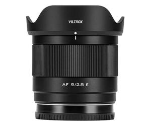 VILTROX 9mm f2.8 E, AF 9mm f2.8 Air para Montura E,Objetivo con Enfoque automático Ultra Gran Angular APS-C Compatible con Sony a7Ⅲ a7Ⅳ a7RⅣ A1 A7RⅤ A7CII a6500 a6600 ZV-E10 FX30