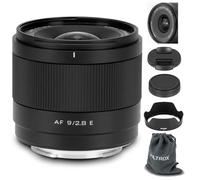 VILTROX 9mm F2.8 E-Mount APS-C para Sony, Objetivo Ultra Gran Angular con Enfoque automático para Sony E-Mount cámaras FX30 ZV-E10 ZV-E10II A6700 A6600 A6500 A6400 A6300 A6100