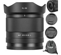 VILTROX AF 20mm F2.8 Objetivo Full Frame para montura L | Gran angular de 20mm, AF STM silencioso, F2.8 y solo 157g. Compacto y ligero, ideal para viajes, paisajes y vídeo.