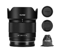 Viltrox AF 25mm F1.7 APS-C E Mount Objetivo, Autofocus Prime Lens con Gran Apertura para Sony E-Mount Cámaras A7 A7II A7III A7RII A7RIII A7RIII A7RIV A7SIII A9 A7C A6400 A6000 A6600 A6100 A65