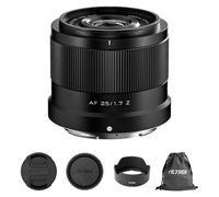 VILTROX AF 25mm F1.7 Lente para Montura Nikon Z, Lente Prime APS-C de Enfoque automático de Gran Apertura f/1.7 Compatible con cámaras Nikon con Montura Z Z5 Z50 Z6 Z6II Z7 Z7II ZFC Z30 Z9 Z8 ZF