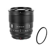 Viltrox AF 27mm F1.2 Pro XF - Kit con Filtro Protector UV | Objetivo APS-C Profesional F1.2 | Cuerpo Metálico, Resistente al Clima | Autofoco STM Preciso