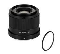Viltrox AF 35mm F1.7 Air Z - Objetivo Luminoso F1.7 para Nikon Z APS-C | Autofoco STM Preciso | Diseño Ultraligero Metálico | Filtro Protector UV Incluido | Ideal para Fotografía Creativa