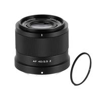 Viltrox AF 40mm F2.5 Air Z - Objetivo Luminoso F2.5 para Nikon Z Full Frame | Motor STM Rápido y Preciso | Cuerpo Metálico Compacto | Filtro Protector UV Incluido Vlog y Retratos