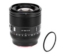 Viltrox AF 56mm F1.2 Pro E - Objetivo DE 56 mm para cámaras mirrorless Sony E APS-C, con Enfoque Automatico - Retratistas y Creadores de vídeo - Kit com Filtro de Protección