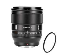 Viltrox AF 56mm F1.2 Pro XF - Objetivo DE 56 mm para cámaras mirrorless Fujifilm X APS-C, con Enfoque Automatico - Retratistas y Creadores de vídeo - Kit com Filtro de Protección