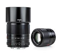 VILTROX AF 56mm f1.4 XF Objetivo Prime para Fuji X Montura Cámaras (STM, APS-C, Enfoque automático), Negro