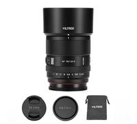 VILTROX AF 75 mm F1.8 EVO APS-C E Mount Objetivo de enfoque automático ligero con apertura grande F1.8, anillo de apertura continua y motor STM, compatible con Sony E-Mount