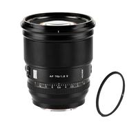 Viltrox AF 75mm F1.2 E - Kit con Filtro Protector UV | Objetivo Retrato APS-C para Sony E | Apertura Ultra Luminosa F1.2 | Autofoco STM Rápido y Preciso | Cuerpo Metálico Resistente a la Intemperie
