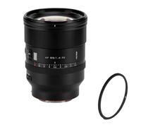 Viltrox AF 85mm F1.4 Pro FE - Objetivo de Retrato Full Frame para Sony E | Lente Profesional con Autofoco Rápido y Silencioso, Gran Apertura F1.4 y Cuerpo Metálico Sellado - Kit com Filtro Protección