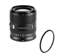 Viltrox AF 85mm F2.0 EVO - Kit con Filtro Protector UV | Objetivo de Retrato Full-Frame F2.0 con Autofoco STM | Compacto, Luminoso y Ligero para Nikon Z
