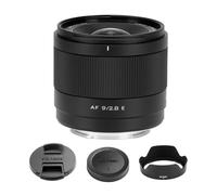VILTROX AF 9 mm F2.8 E, AF 9/2.8 APS-C Lente de enfoque automático para Sony, compatible con cámaras Sony E-Mount A5000 A6000 A6100 A6300 A6400 A6500 A6600 NEX-3 NEX-3N