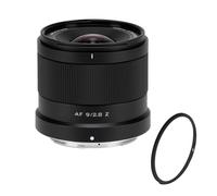 Viltrox AF 9mm F2.8 Air Z - Kit con Filtro Protector UV | Objetivo Ultra Gran Angular APS-C Luminoso F2.8 | Autofoco STM Preciso Vloggers y Fotografía de Viaje