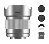 VILTROX AF - Lente APS-C de 25 mm F1.7 Air para montura Fuji X, color plateado