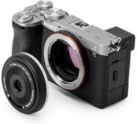 Viltrox AF - Lente Pancake F4.5 de 28 mm para Sony E-Mount, lente de tamaño de chips de enfoque automático, lente gran angular ultrafina, lente de marco completo para lente de cámara Sony E-Mount