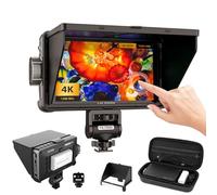 VILTROX DC-550 Pro Camera Field Monitor Pantalla Táctil 5.5 Pulgadas 1200 Nits DSLR Camera FieldMonitor 4K HDMI,Full HD 1920x1080 IPS,3D LUT con Batería y Cubierta Parasol,Ventilador de refrigeración