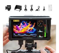 VILTROX DC-550 Pro II 5,5" Monitor de Campo para Cámara de Pantalla Táctil, 1400 nits DSLR Monitor con HDMI 4K, Función piel de Cebolla, Control de Cámara USB/Wi-Fi, LUT 3D, Visera Solar y Batería