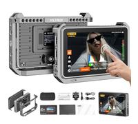 VILTROX DC-X3 Cage 6" SDI Monitores De Campo De La Cámara Super Bright Luz del Día Visible Monitor Externo para 4k DSLR Monitor De Pantalla Táctil para Sony Canon Nikon con Sunshield 2200 MAh Batería