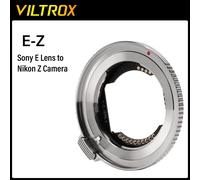 Viltrox E-Z AF Adaptador de montaje de lente de enfoque automático Marco completo para lentes de montura Sony E a cámaras Nikon Z