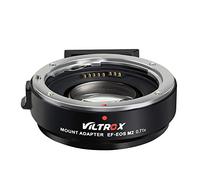 VILTROX EF-EOS M2 Adaptador de Objetivo de Autofocus Reductor 0.71x Speed Booster para Objetivo de Canon EF-Mount a Cámara sin Espejo de Montura Canon EF-M EOS-M M2 M3 M5 M6 M10 M50 M100