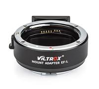 VILTROX EF-L Adaptador de Montaje de Objetivo Convertidor de Montaje de Objetivos de Enfoque automático Compatible con Objetivo Canon EF/EF-S a L de Montaje Leica SL SL2/LUMIX S1 S1H S5/Sigma FP