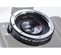 VILTROX EF-M2 - Adaptador de Reductor Focal de Objetivo (0,71 x Canon EF Mount Series para cámara M4/3, con Puerto USB de actualización)