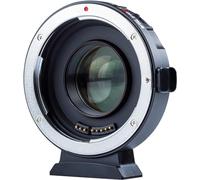 VILTROX EF-M2 II - Adaptador electrónico de montaje de lente de aumento de velocidad reductor de 0,71x para lente Canon EF a cámara M4/3 MFT Pen-F GH5 GH4 GF9 GX85 E-M5 E-M10 E-M10II E-PL3