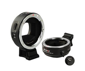 VILTROX EF-NEX IV Anillo Adaptador Lente para Canon EF EF-S Montura Objetivo para Sony E Mount A6600 NEX 7 A7 II A7R A7RII A7SII Cámara, Enfoque automático