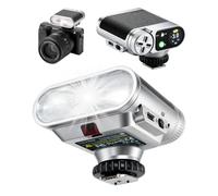 VILTROX HSS&TTL Mini Flash Speedlite, 24 W GN12 800 mAh pantalla táctil flash para Sony, 1s Recycle con control de 7 niveles, Vintage Z1 Pro Retro Portable Flash Speedlight para Ortrait, no para ZV-1
