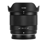Viltrox Lente AF 15 mm F1.7 Air APS-C para Fujifilm X-Mount gran angular | 84.9° de ancho, F1.7 Bokeh, STM, 0,23 m MOD, arquitectura vlog, compatible con Fujifilm X-M5 XT30II X-S20 X-T50