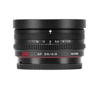 VILTROX Lente AF 26 mm F2.8 EVO FE Pancake para Sony E-Mount (plata) | Marco completo, ligero, gran angular, ideal para vlogging, paisajes y fotografía de interiores