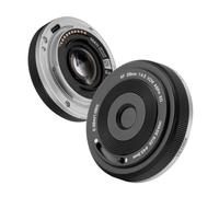 Viltrox Lente AF de 28 mm f4.5 FE Pancake para cámaras Sony E Mount (a7, a7R, a7S, a7C, a9), ultrafino, marco completo, ligero, negro