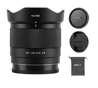 VILTROX Lente AF de 40 mm f2.5 f/2.5 FE para cámaras Sony sin espejo, lente de enfoque automático de marco completo para Sony E Mount a7RII a7SII a7SIII a7III a7RIII a7IV a7RIV ZV-E10 II a6700 a6600