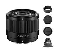 VILTROX Lente APS-C Prime de 25 mm F1.7 de gran apertura para Fujifilm X-Mount, lente STM gran angular con enfoque automático rápido y silencioso, compatible con X-T5, X-S20, X-T50, X-T30 II, X-H2S