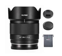 VILTROX Lente de enfoque automático APS-C de 35 mm f/1.7 F1.7 para cámaras E-Mount, lente de cámara de gran apertura para Sony a6600 a6700 ZV-E10 FX30 FX3 A7C A7RII A7SIII A7II A7III A7RIII A7IV A7RIV