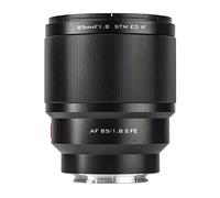 VILTROX Lente de Marco Completo F1.8 E de 85 mm, STM, Enfoque Fijo, Soporte automático Iris/EXIF Prime Lente para Sony E Mount cámara A9 A7RIII A7RII A7M3 A7M2 A7SII A7III A6500 A6300 A6400 A6000