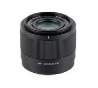VILTROX Lente de montaje F2.5 FE de 40 mm, AF 40 mm f/2.5 E, lente de enfoque automático de marco completo compatible con cámaras Sony E-Mount sin espejo Alpha a7 a7II a7III a7R a7RII a7RIII a7RIV a7S