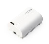 VILTROX LP-E6/LP-E6NH Batería de Repuesto para cámara de 2400mAh con Carga rápida USB Tipo C Compatible con Canon EOS R5 R6 R6II R7 5D II III IV 6D 6DII 70D 80D 90D