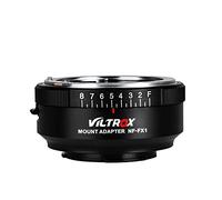 VILTROX NF-FX1 Adaptador de Montura de Objetivo Enfoque Manual para Objetivos de la Serie de Montura Nikon G/F/AI/S/D a cámara sin Espejo Fuji X-Mount con Apertura Ajustable