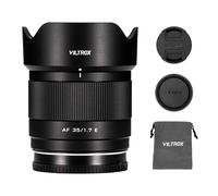VILTROX Objetivo de 35 mm f/1.7 con montura E de 35 mm F1.7, gran apertura, APS-C STM, enfoque automático, objetivo Prime compatible con cámaras Sony E-Mount A6700, A6600, A6500, A6400, ZV-E10 y A7C