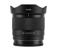 VILTROX Objetivo de Montaje de 40mm f/2.5 F2.5 FE Enfoque Automático Objetivo de Marco Completo Compatible con Cámaras Sony E-Mount Alpha a7C a7SIII a7III a7RIII a7IV a7RIV a9 A1 FX3 A7RV ZVE1 A7CR