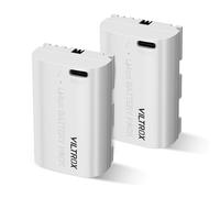 VILTROX T LP-E6 2 Pack Batería Cámara Batería Recargable 2400mAh USB-C para Canon 5D Markll 5DS 5DSR 5D Markll 6DMarkll EOS6D 7DMarkll 7D EOS60D 60DA 70D 80D 90D EOS-R EOS R5 EOS R6