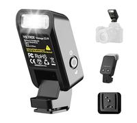 VILTROX Vintage Z2 Plegable TTL Speedlite Flash Cámara Mini para Nikon | 52g Compacto Speedlite Flash Zapata Caliente con 2s Reciclaje,700 Flashes,5 Niveles de Potencia(1/16-1/1),Carga Rápida Type-C
